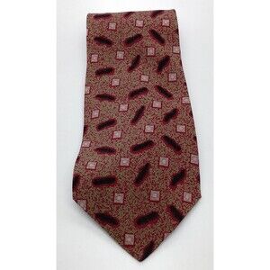 Giorgio Armani Silk Luxury Necktie. Multicolor Men's Tie. Italy  57" x 3.25"